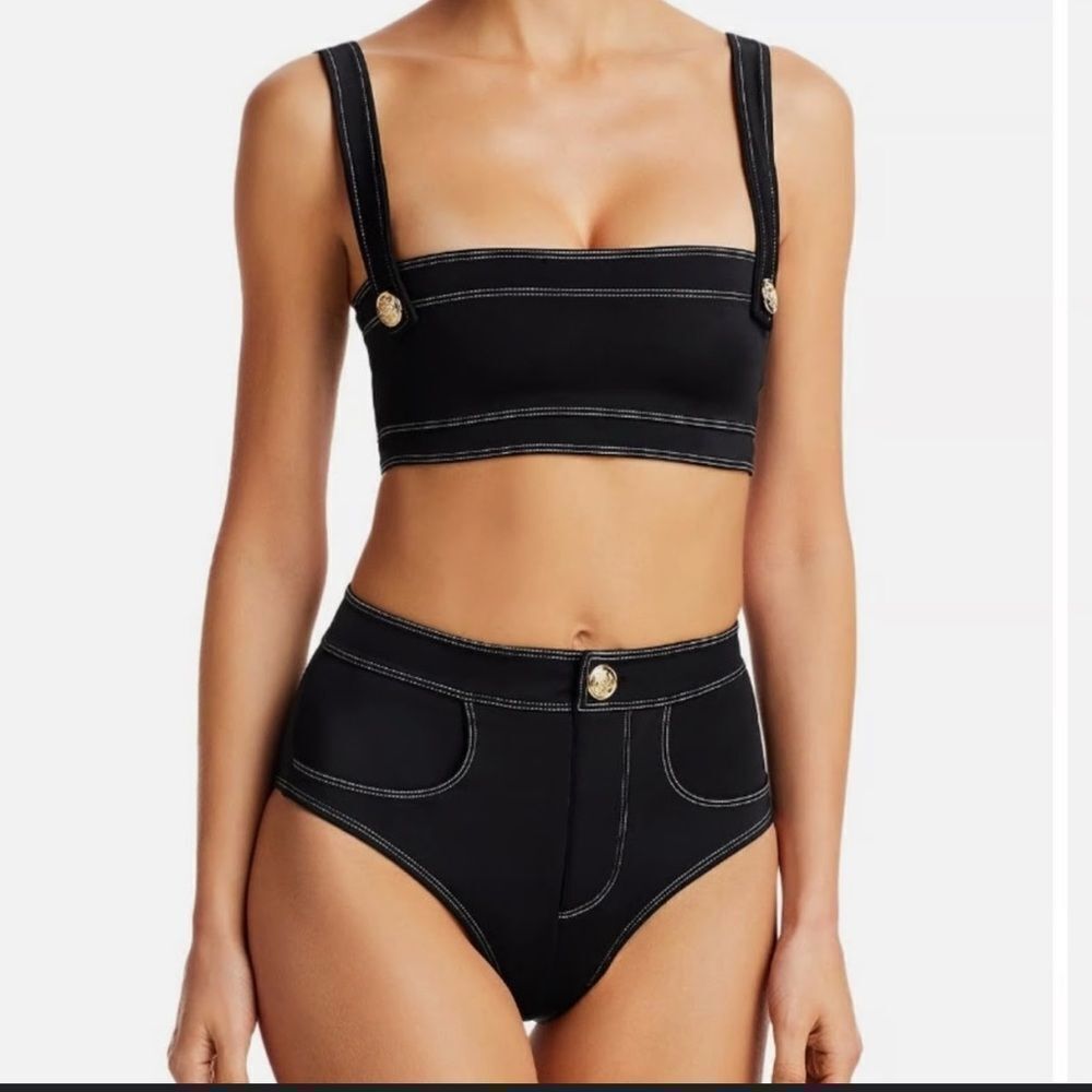 OYE Swimwear Bikini Set Lavinia Top Small | Bottoms XS NWT